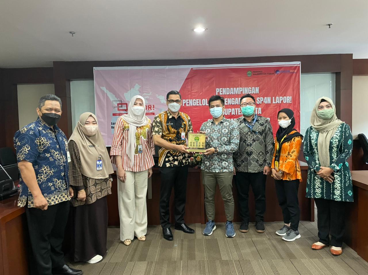 Diskominfo Kaltim Gelar Pendampingan Pengelola LAPOR WAL!